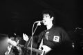 Snakefinger wearing an Eskimo shirt in Uilenstede, Amstelveen, The Netherlands on April 8, 1981